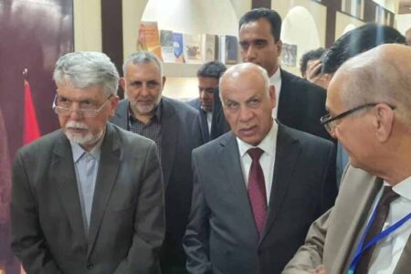ابراز تعجب وزیر فرهنگ عراق از وسعت نمایشگاه کتاب تهران