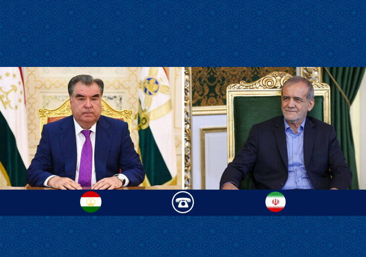 تاکید روسای جمهور ایران و تاجیکستان بر تحکیم مناسبات راهبردی و اجرای توافقات