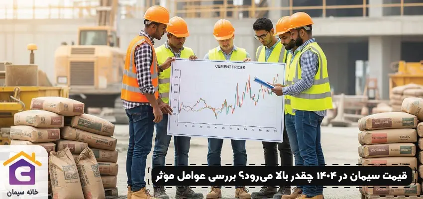 قیمت سیمان در 1404 چقدر بالا میرود؟ بررسی عوامل مؤثر