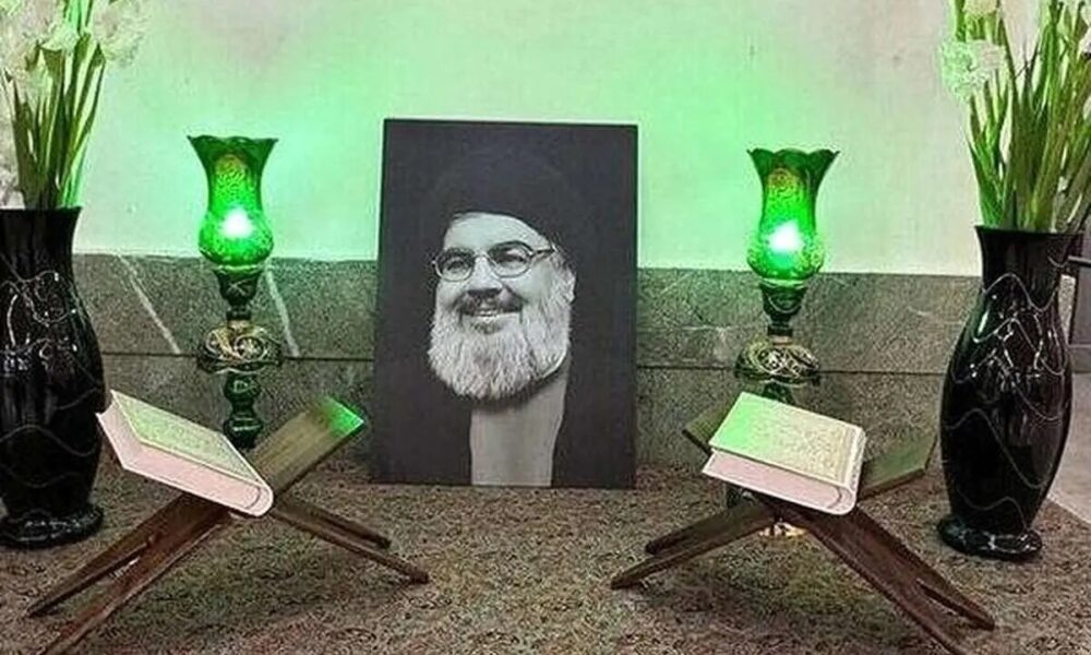 لاریجانی به زیارت مزار شهید سید حسن نصرالله رفت لاریجانی به زیارت مزار شهید سید حسن نصرالله رفت