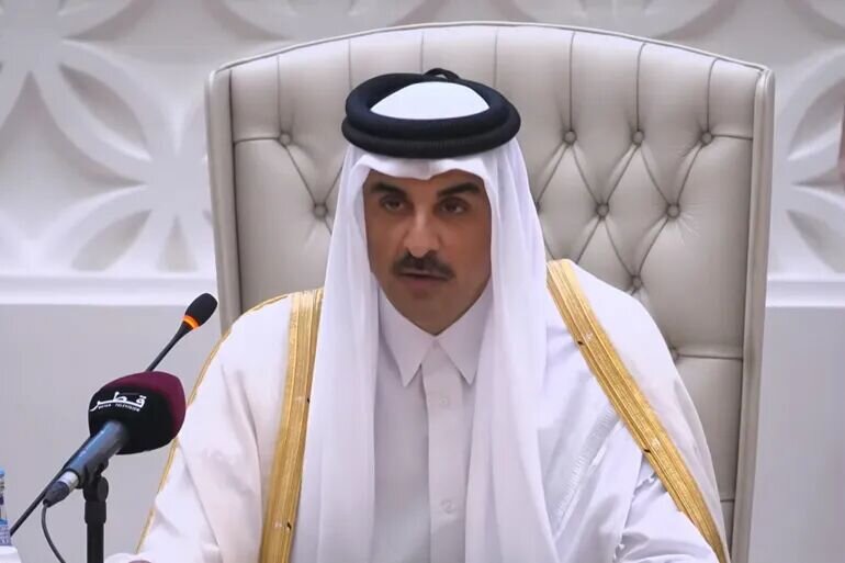 امیر قطر: نشست شرم‌الشیخ باید سرآغازی برای حل عادلانه مسئله فلسطین باشد