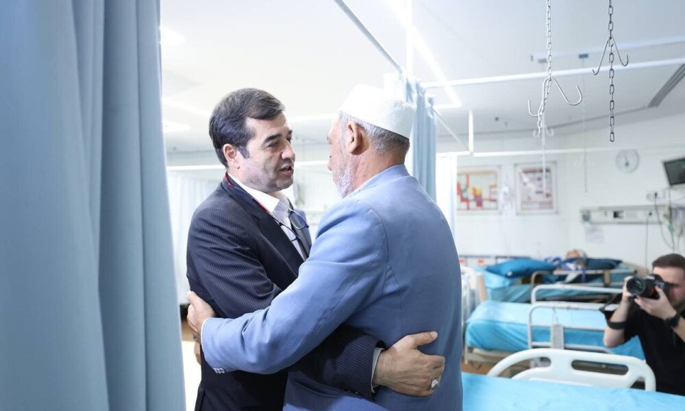 ویدیوی از صابر کاظمی روی تخت بیمارستان منتشر شد