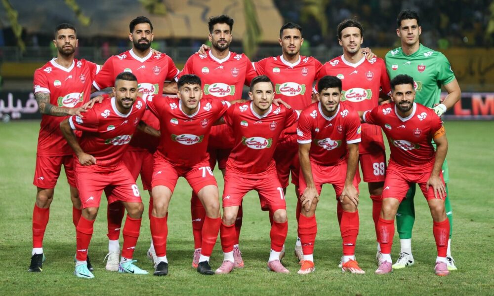 حرکت زیبای بازیکنان پرسپولیس به یاد صابر کاظمی +ویدیو
