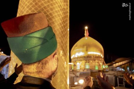 عکس/ غبارروبی گنبد نورانی حرم سیدالشهدا(ع) عکس/ غبارروبی گنبد نورانی حرم سیدالشهدا(ع)