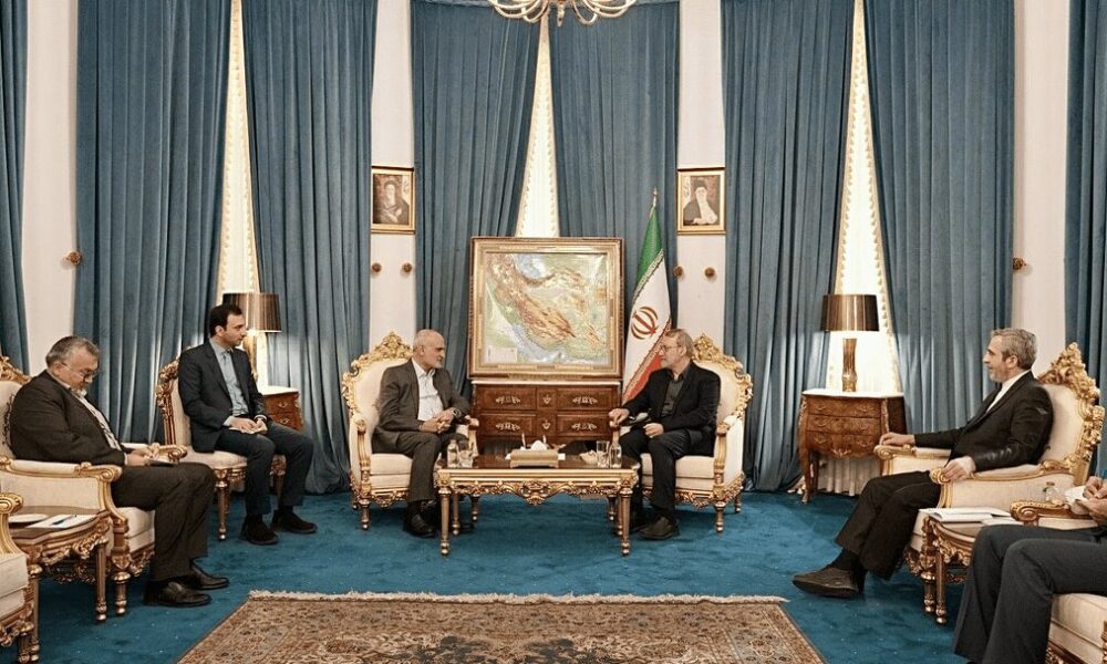 دیدار معاون سیاسی رئیس پارلمان لبنان با لاریجانی