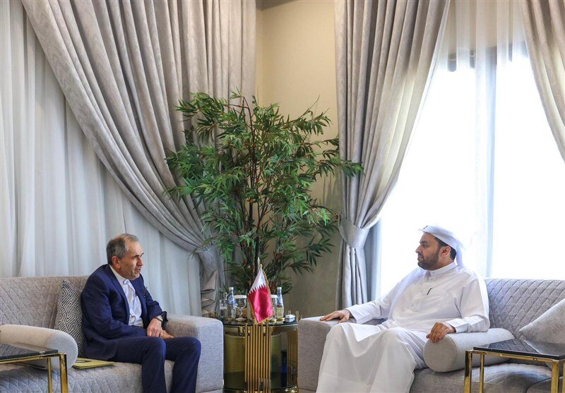 نخست وزیر قطر پیام عراقچی را دریافت کرد نخست وزیر قطر پیام عراقچی را دریافت کرد