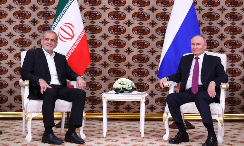 پزشکیان و پوتین در عشق‌آباد دیدار می‌کنند/ سفر هفته آینده عراقچی به مسکو