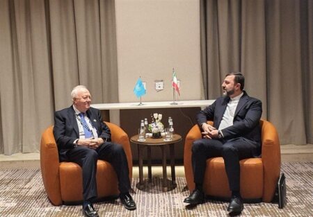 دیدار غریب‌آبادی با معاون دبیرکل سازمان ملل متحد