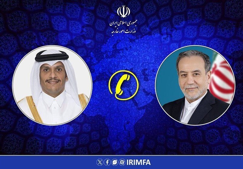 گفتگوی تلفنی وزیران امور خارجه ایران و قطر گفتگوی تلفنی وزیران امور خارجه ایران و قطر