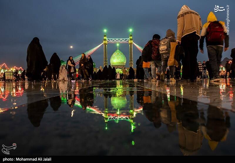 عکس/ حال و هوای مسجد جمکران در شب نیمه شعبان عکس/ حال و هوای مسجد جمکران در شب نیمه شعبان