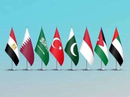 بیانیه مشترک ۸ کشور اسلامی در محکومیت اقدامات نامشروع رژیم اسرائیل 