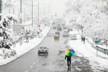 امشب بارش باران و سرمای شدید در ۶ استان کشور قطعی است +هواشناسی فردا ۷ اسفند