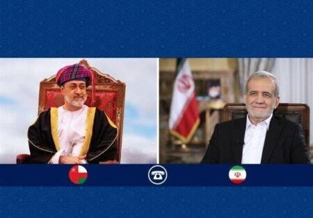 دعوت پزشکیان از سلطان عمان برای سفر به ایران