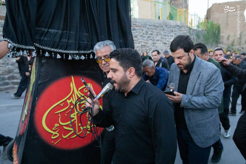عکس/ آیین سنتی چاووشی‌خوانی محرم در فیجان اراک