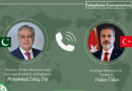 رایزنی وزرای امور خارجه پاکستان و ترکیه درباره مذاکرات ایران و آمریکا