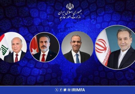 گفت‌وگوی تلفنی عراقچی با وزرای امور خارجه ترکیه، عراق و مصر