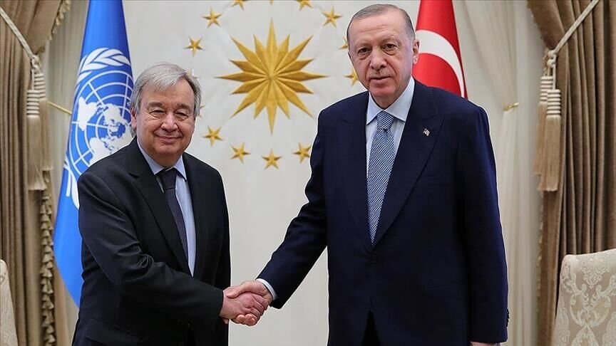 گفت‌وگوی اردوغان و گوترش درباره توافق ایران و آمریکا