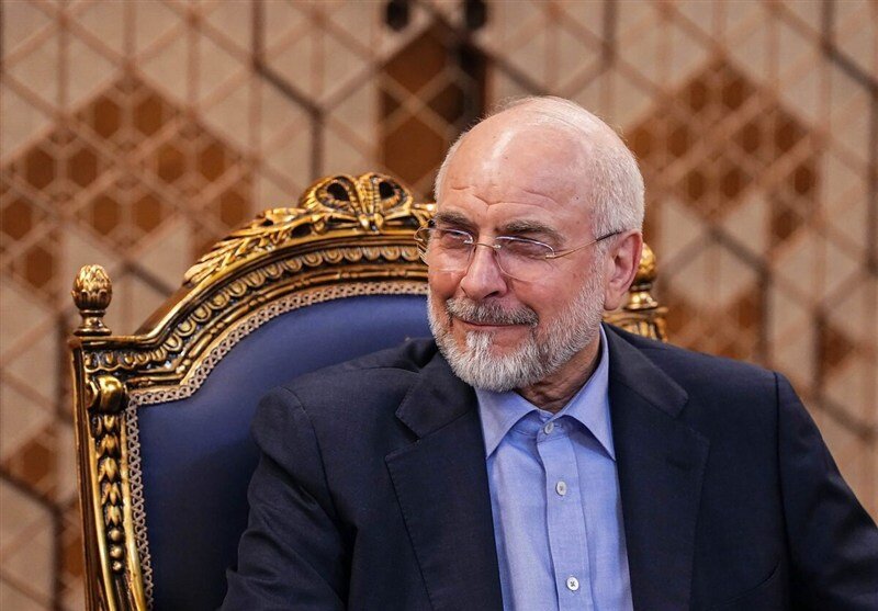 دیدار نخست‌وزیر قطر با قالیباف