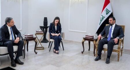 قدردانی رئیس پارلمان عراق از تلاش‌های دیپلماتیک پاکستان برای حفظ ثبات منطقه