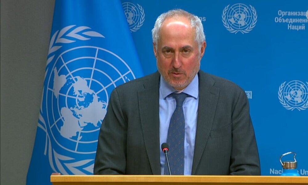 سخنگوی سازمان ملل: بر حل مسائل باقی‌مانده میان لبنان و اسرائیل از طریق گفت‌وگو تاکید داریم