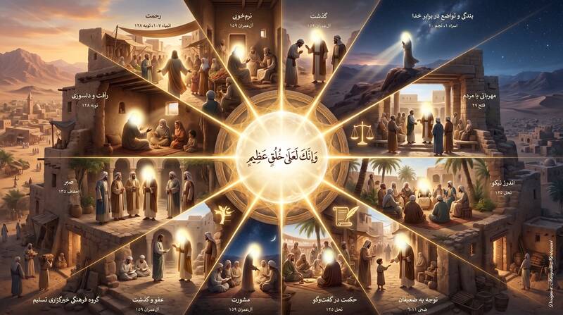 نظام اخلاقی پیغمبر اسلام(ص)