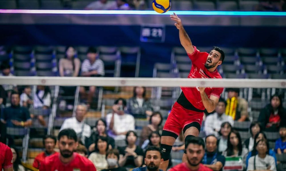 والیبال قهرمانی آسیا و انتخابی المپیک؛ ایران ٣- چین یک: حریف میطلبیم!