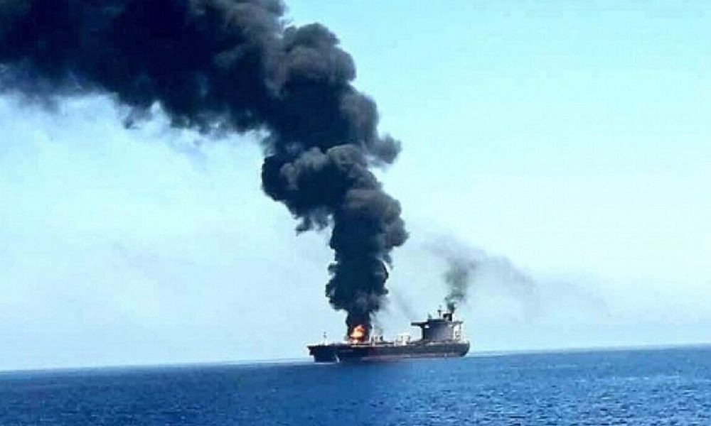 حادثه دریایی در تنگه هرمز