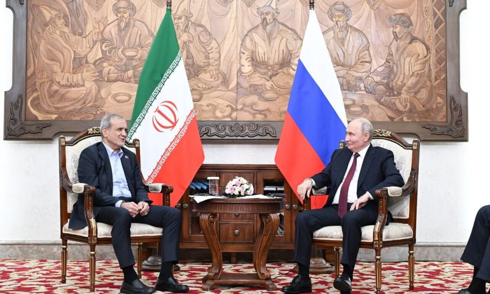 پوتین: تغییرات اقلیمی علت اصلی کاهش ترار آب خزر است/ ضرورت گامهای مشترک پنج کشور ساحلی
